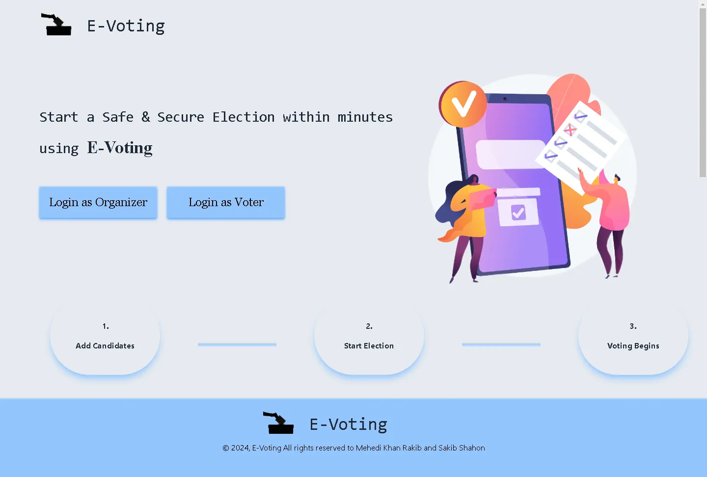 Decentralized Voting App